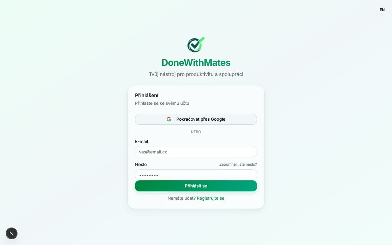 Tracker návyků
